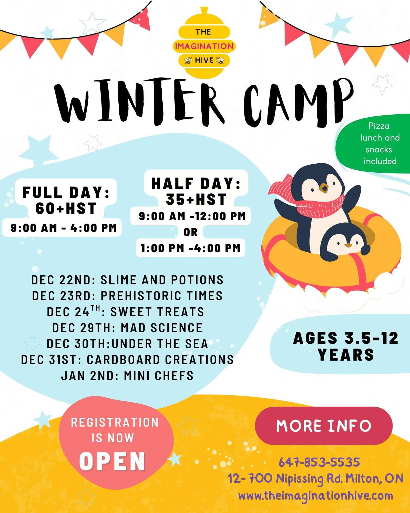 Winter Camp at The Imagination Hive